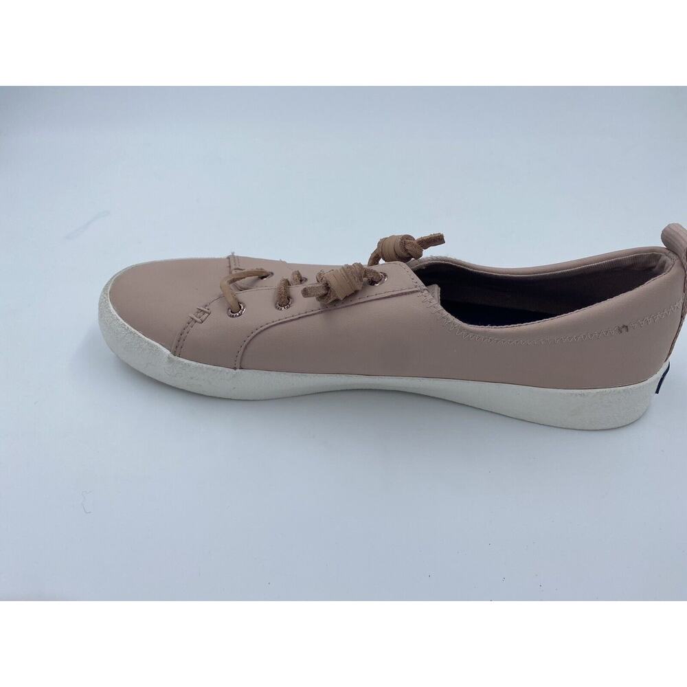 Women's Sperry Crest Vibe Leather Sneakers Blush Sz 11 - Picture 5 of 10